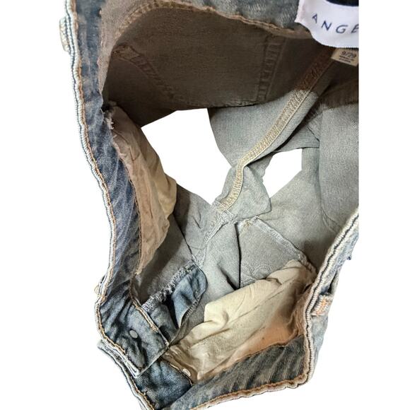 Angel Kiss Denim Flower Applique Shorts size 29 - Picture 6 of 7